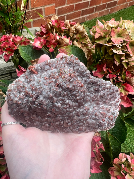 Shimmer Calcite with Pyrite