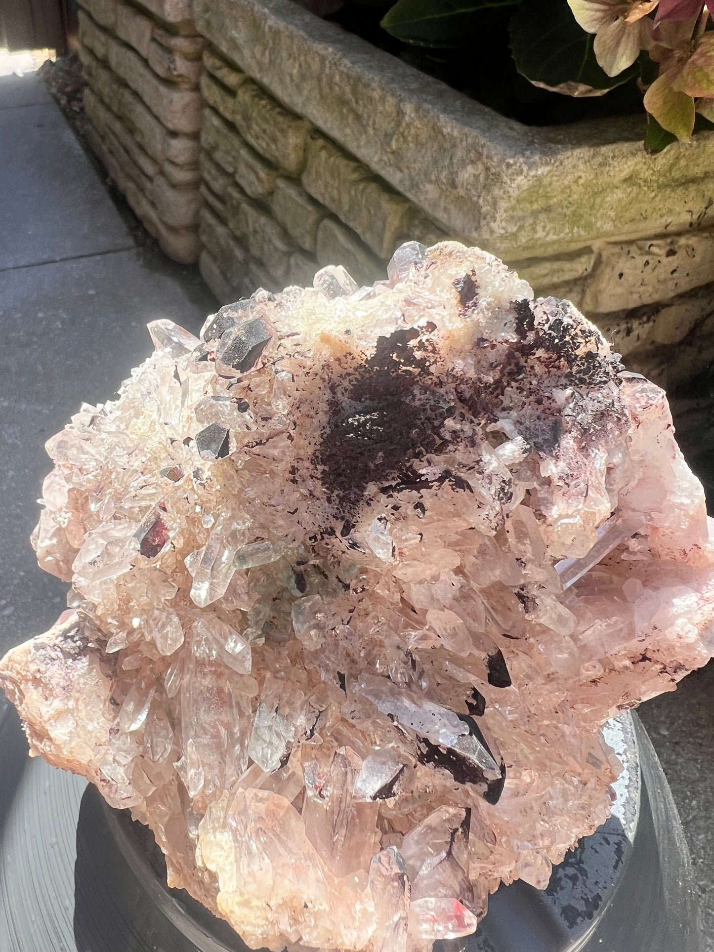 Huge Raw Himalaya Quartz with iron