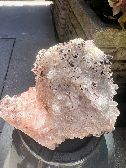 Huge Raw Himalaya Quartz with iron
